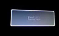 Фото ошибки input not supported
