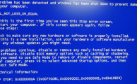 Фото синий экран 0x0000000a в ходе операции Windows 7