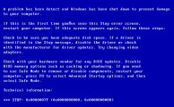 Фото error bsod 0x0000007f Windows